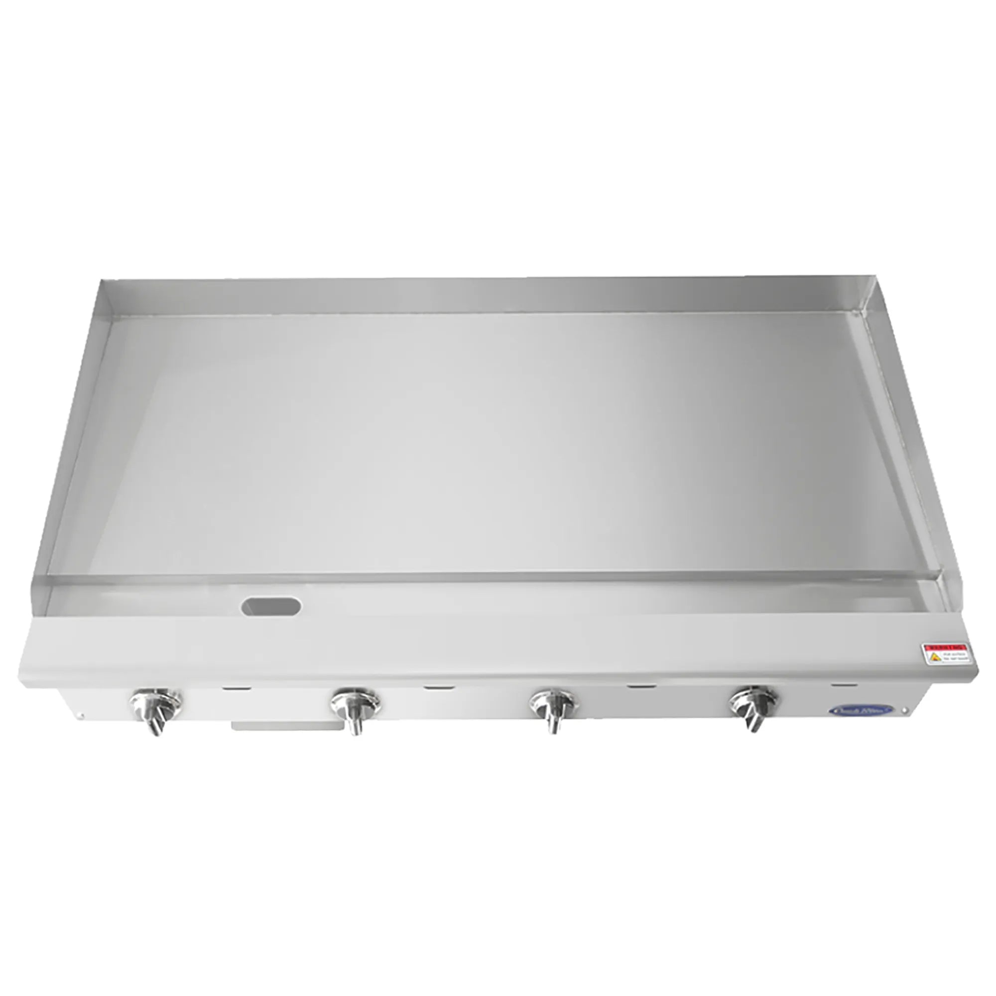 Atosa ATTG-48 Natural Gas/Propane 48" Thermostatic Griddle - 19.9" Deep Plate-Phoenix Food Equipment