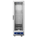 Atosa ATWC-24 full height heated holding cabinet with clear door and blue front control panel, front view