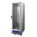 Atosa ATWC-24 full height economy insulated heated holding cabinet with clear door, 24 sheet pans, angled view