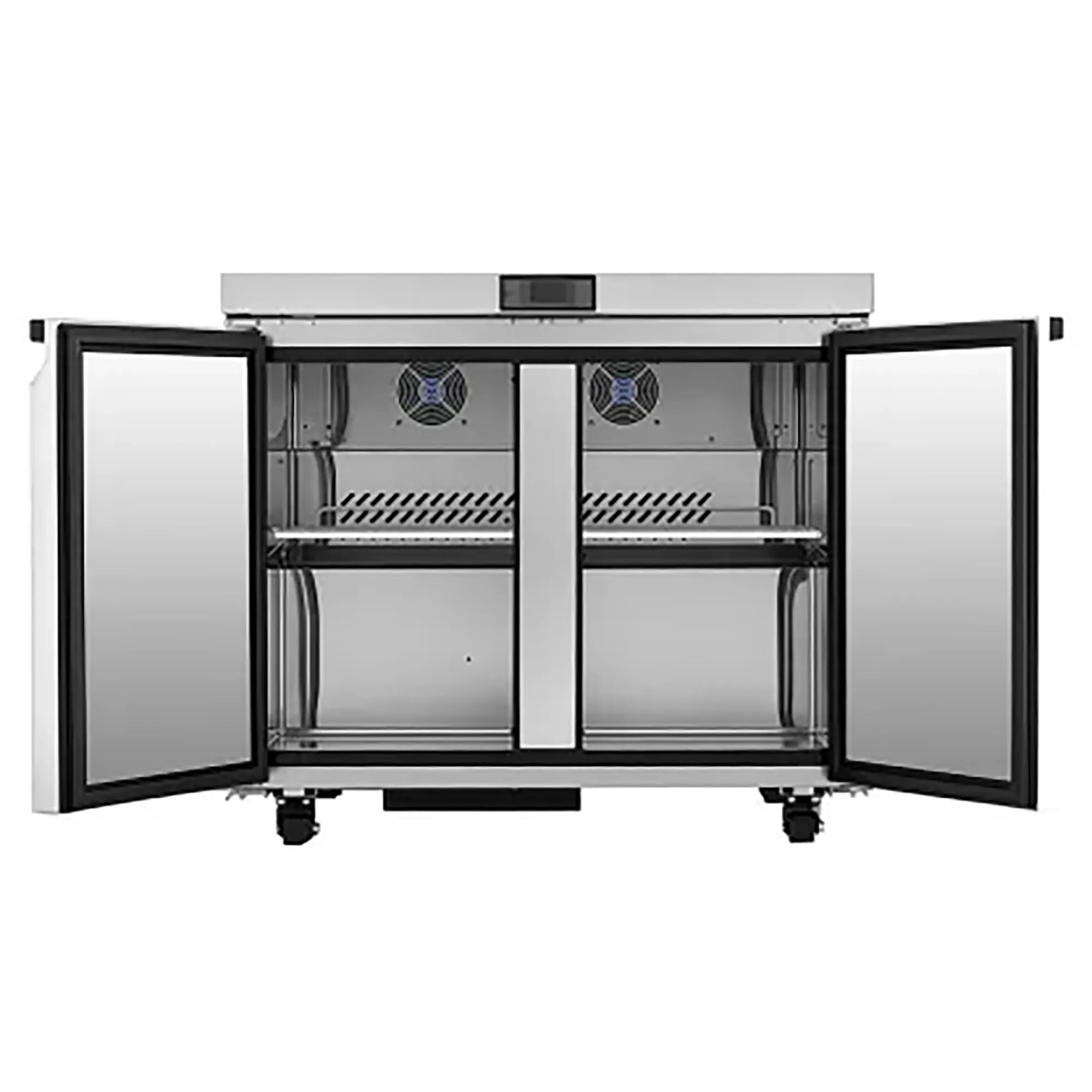 Atosa AUF36SD Double Door 36" Freezer Work Table - Various Configurations-Phoenix Food Equipment