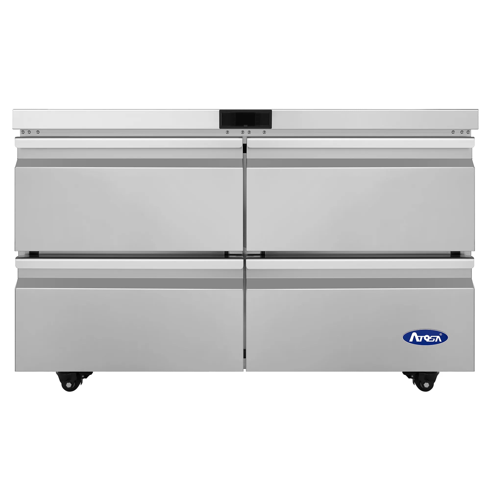 Atosa AUF48SD Double Door 48" Freezer Work Table - Various Configurations-Phoenix Food Equipment