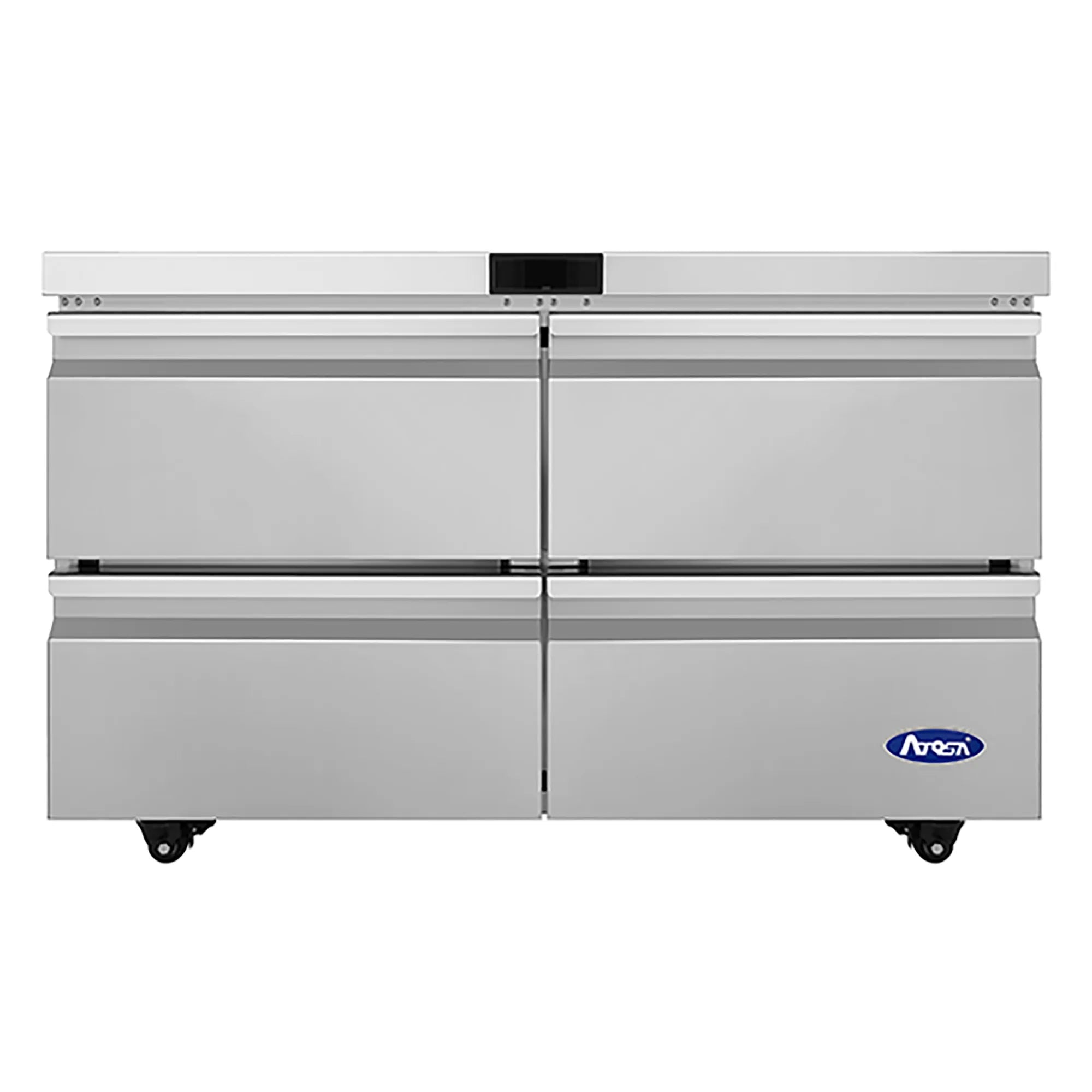 Atosa AUR48SD Double Door 48" Refrigerated Work Table - Various Configurations-Phoenix Food Equipment