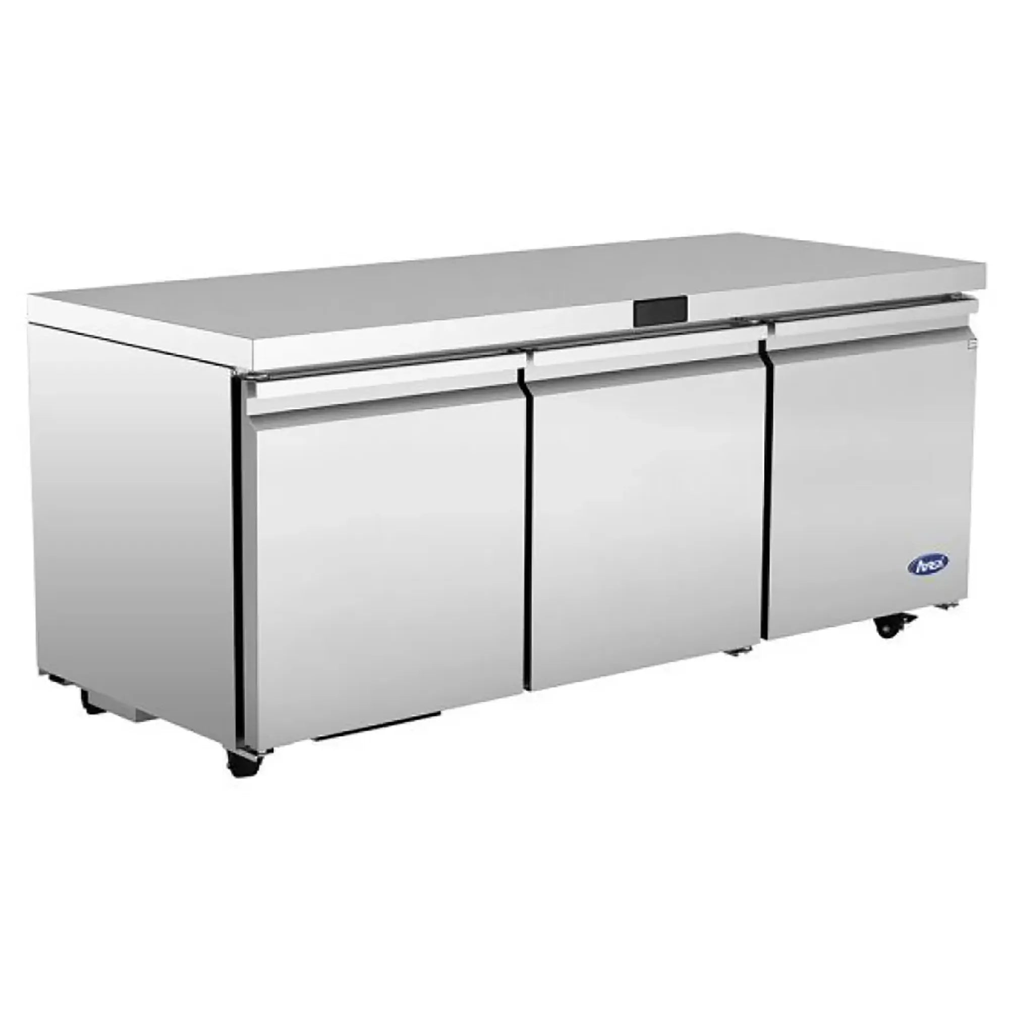 Atosa AUR72SD Triple Door 72" Refrigerated Work Table - Various Configurations-Phoenix Food Equipment