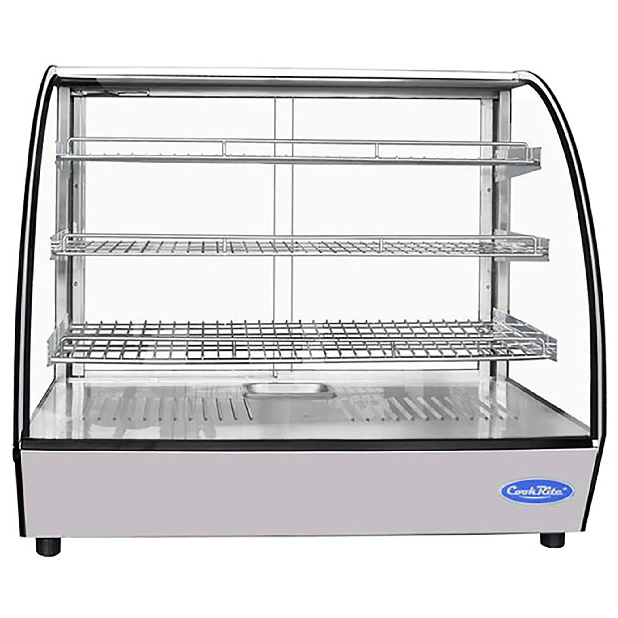 Atosa CHDC-44 Curved Glass Display 28" Food Warmer-Phoenix Food Equipment