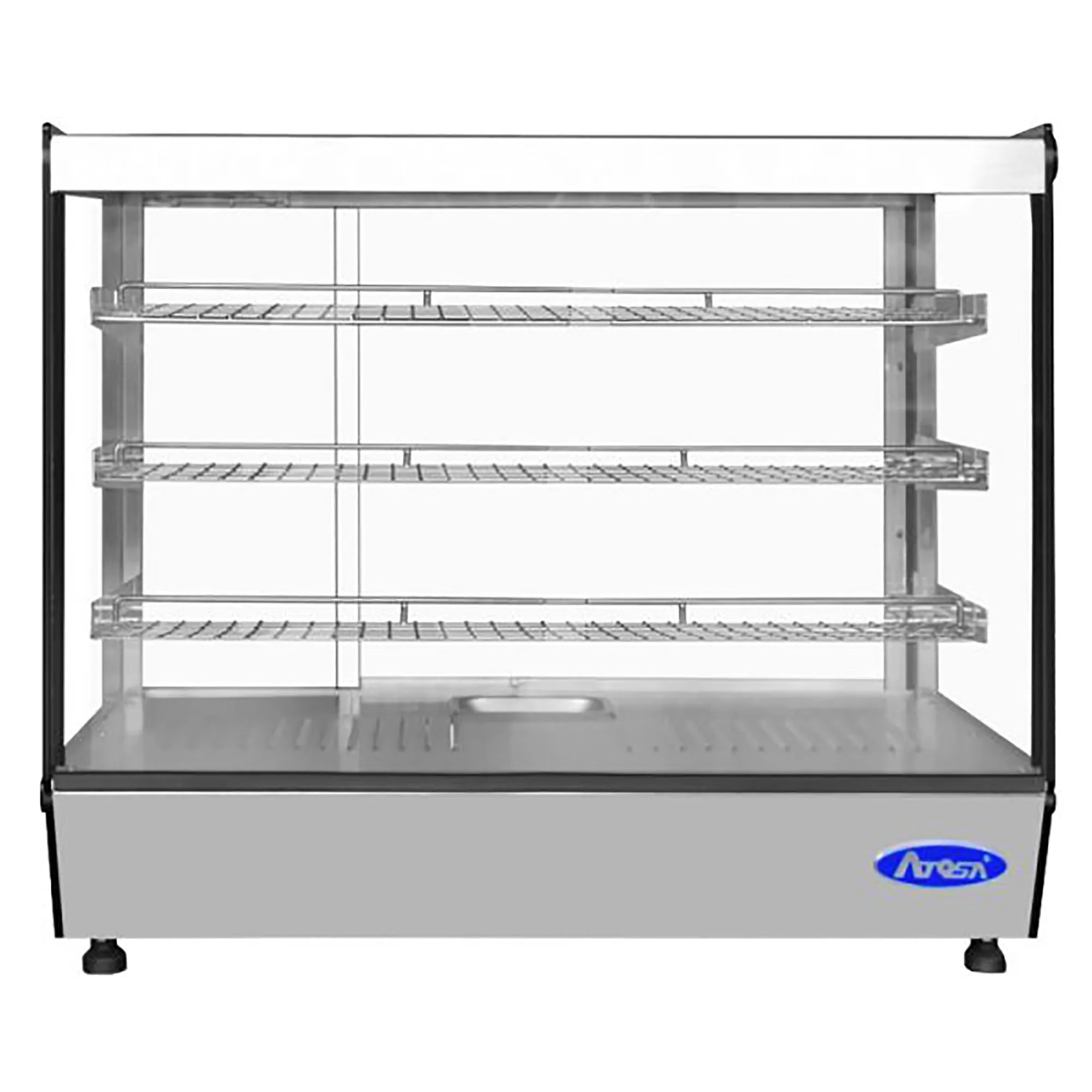 Atosa CHDS-53 Square Glass Display 28" Food Warmer-Phoenix Food Equipment