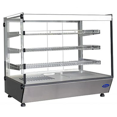 Atosa CHDS-71 Square Glass Display 36" Food Warmer-Phoenix Food Equipment