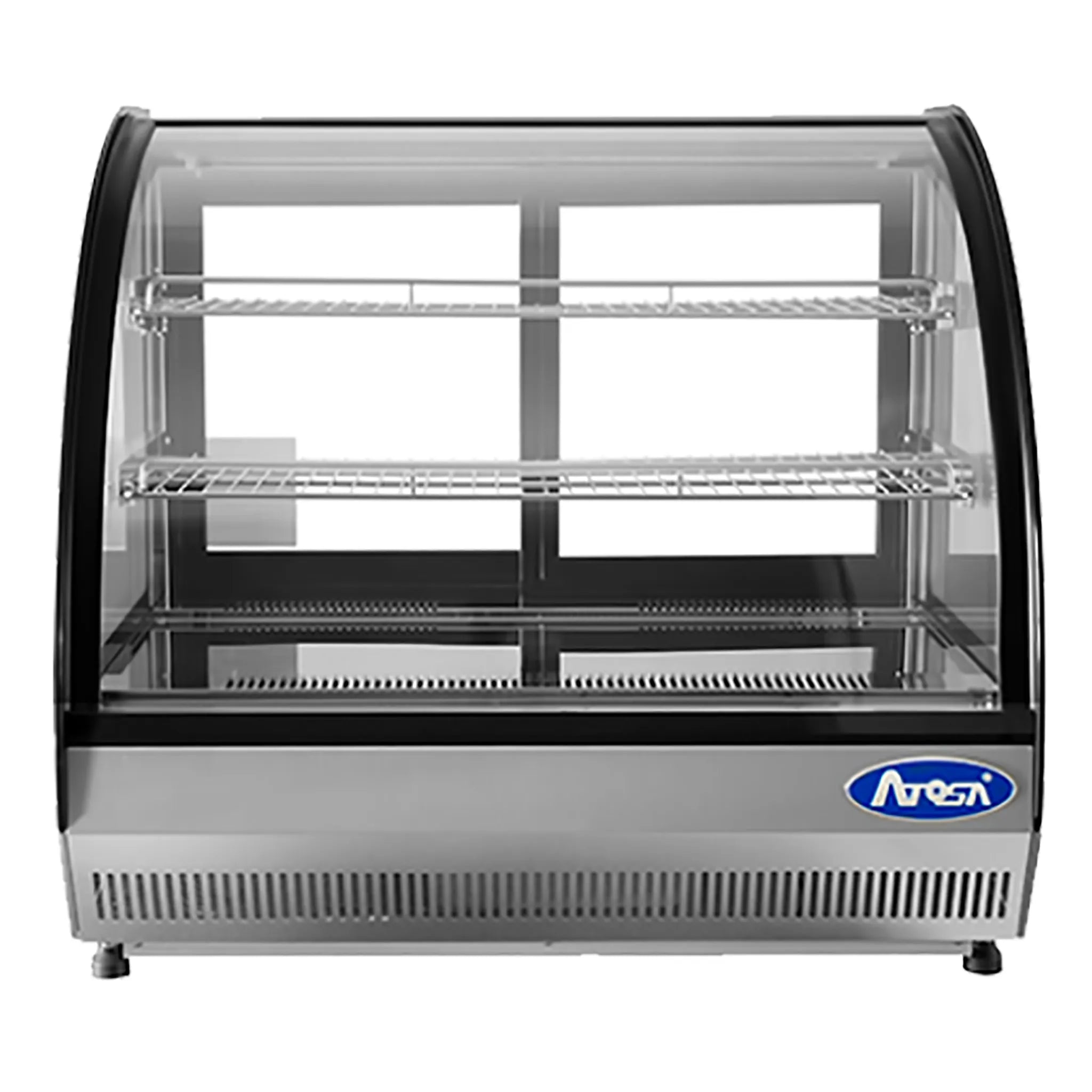 Atosa CRDC-35 Counter Top 28" Curved Glass Refrigerated Pastry Display Case-Phoenix Food Equipment