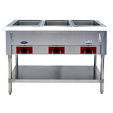 Atosa CSTEA-3C Electric 3 Well Hot Table - 120V-Phoenix Food Equipment