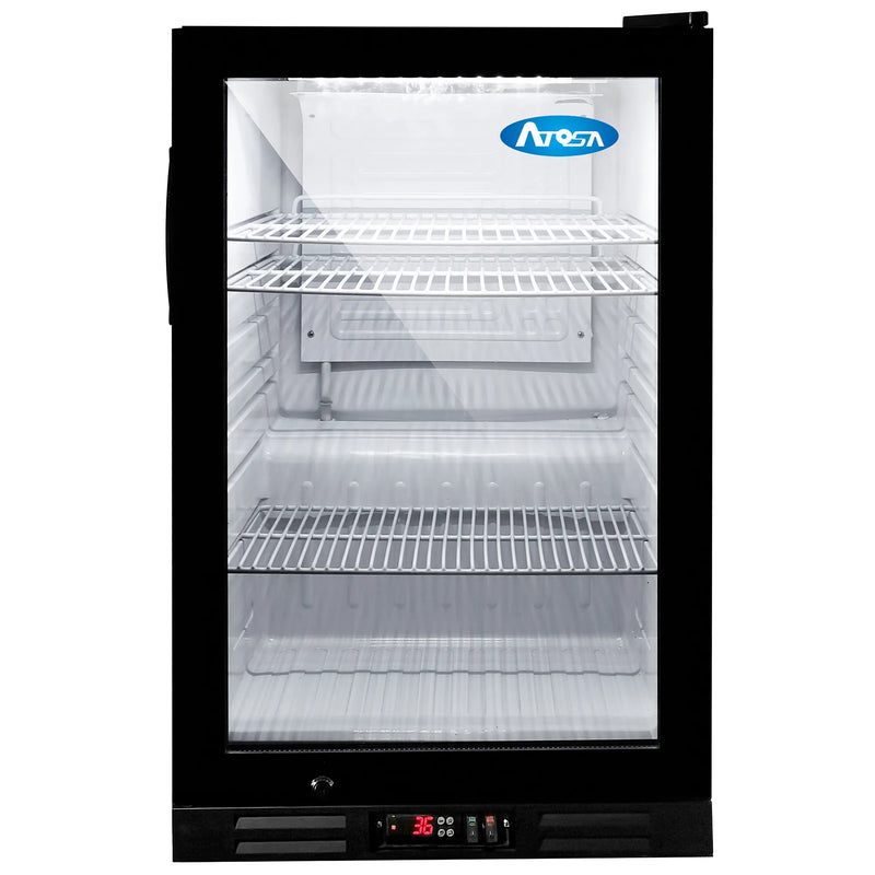 Atosa CTD-3T Single Door 17" Wide Counter Top Display Refrigerator-Phoenix Food Equipment