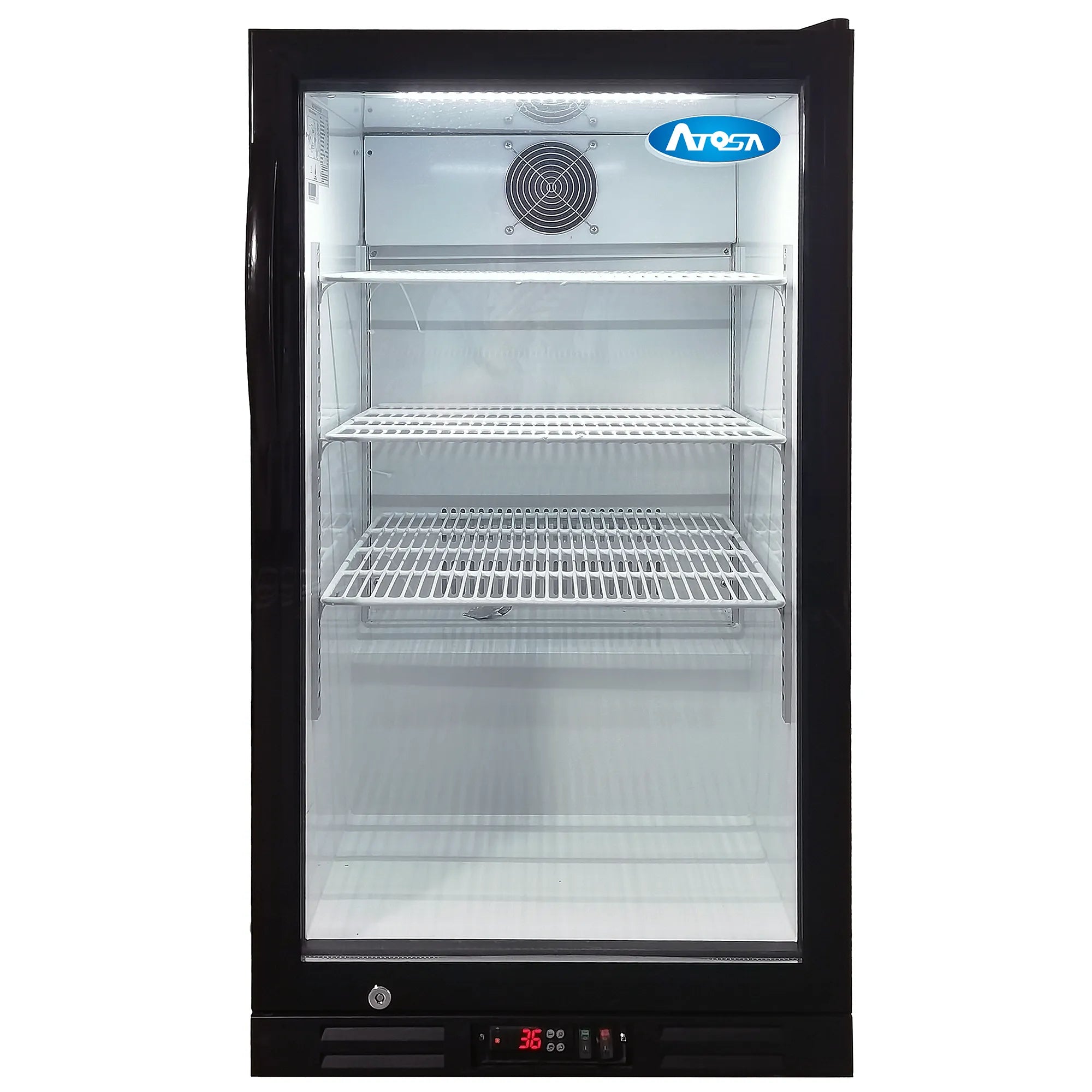 Atosa CTD-7T Single Door 21" Wide Countertop Display Refrigerator-Phoenix Food Equipment
