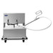 Atosa FPOF-80 stainless steel mobile fryer oil filter cart with 80 lb capacity, pump and return hose