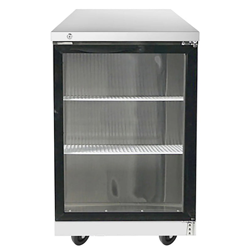 Atosa MBB23GR Stainless Steel 23" Single Door Back Bar Cooler - Various Configurations-Phoenix Food Equipment