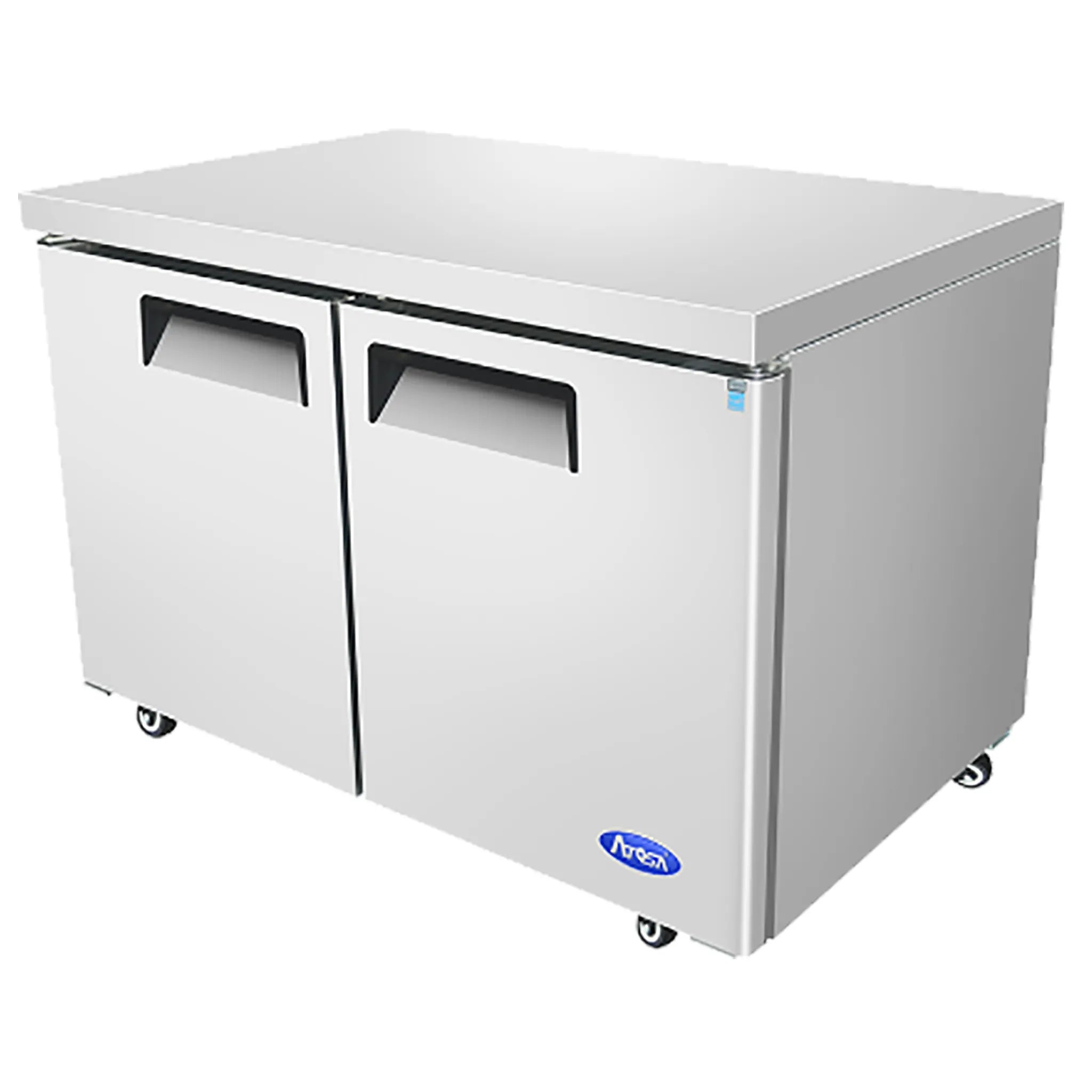 Atosa MGF8402GR Double Door 48" Refrigerated Work Table - Various Configurations-Phoenix Food Equipment