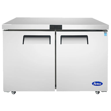 Atosa MGF8402GR Double Door 48" Refrigerated Work Table - Various Configurations-Phoenix Food Equipment