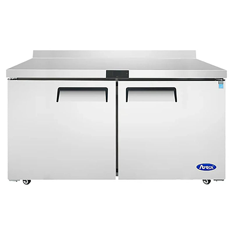 Atosa MGF8403GR Double Door 60" Refrigerated Work Table - Various Configurations-Phoenix Food Equipment