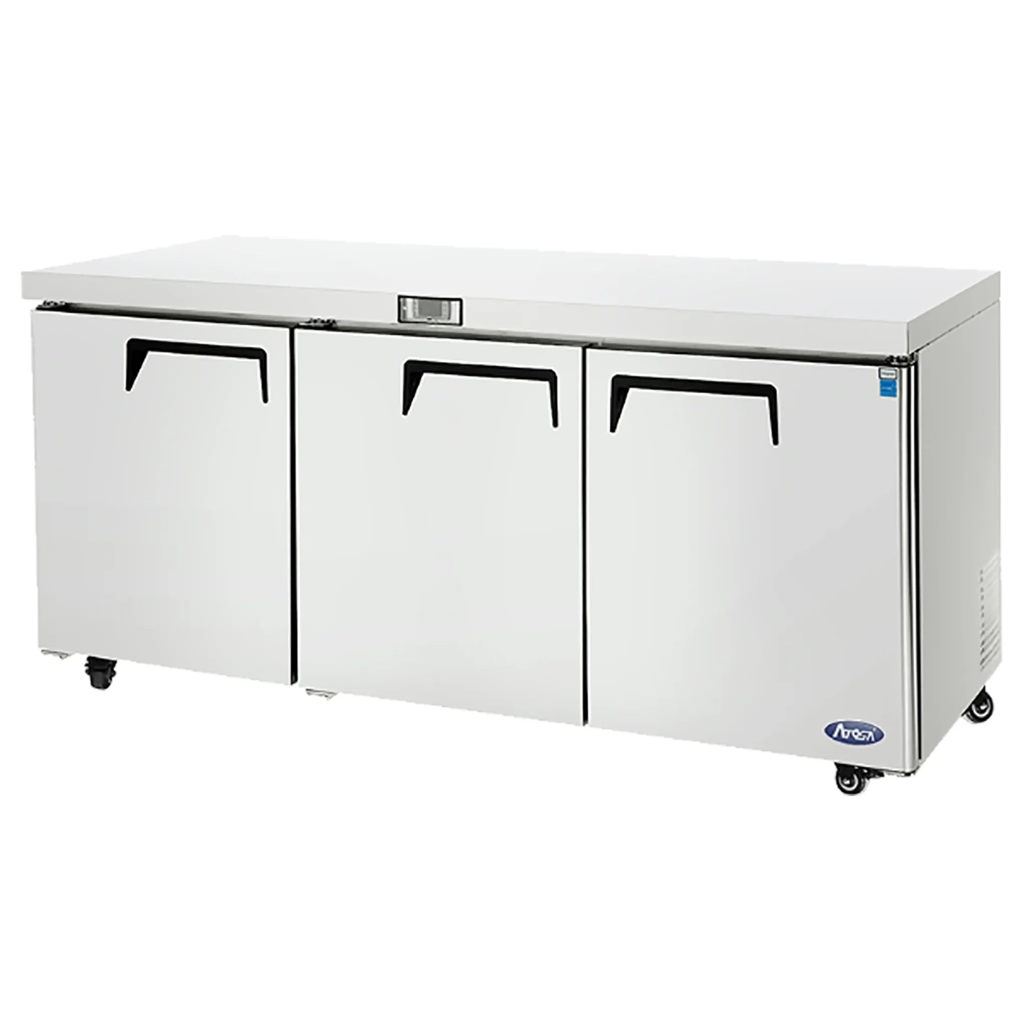 Atosa MGF8404GR Triple Door 72" Refrigerated Work Table-Phoenix Food Equipment