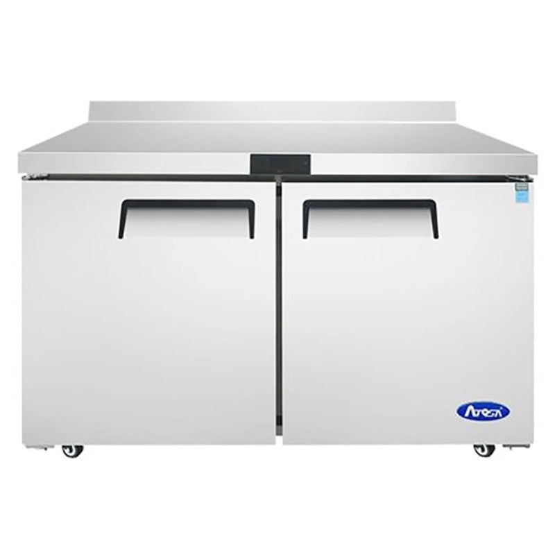 Atosa MGF8406GR Double Door 48" Freezer Work Table - Various Configurations-Phoenix Food Equipment