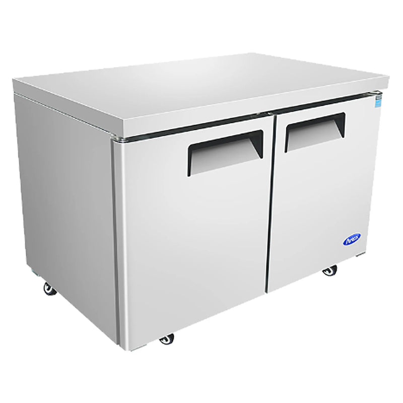 Atosa MGF8406GR Double Door 48" Freezer Work Table - Various Configurations-Phoenix Food Equipment