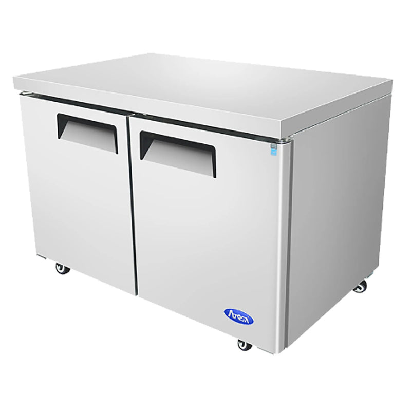 Atosa MGF8406GR Double Door 48" Freezer Work Table - Various Configurations-Phoenix Food Equipment