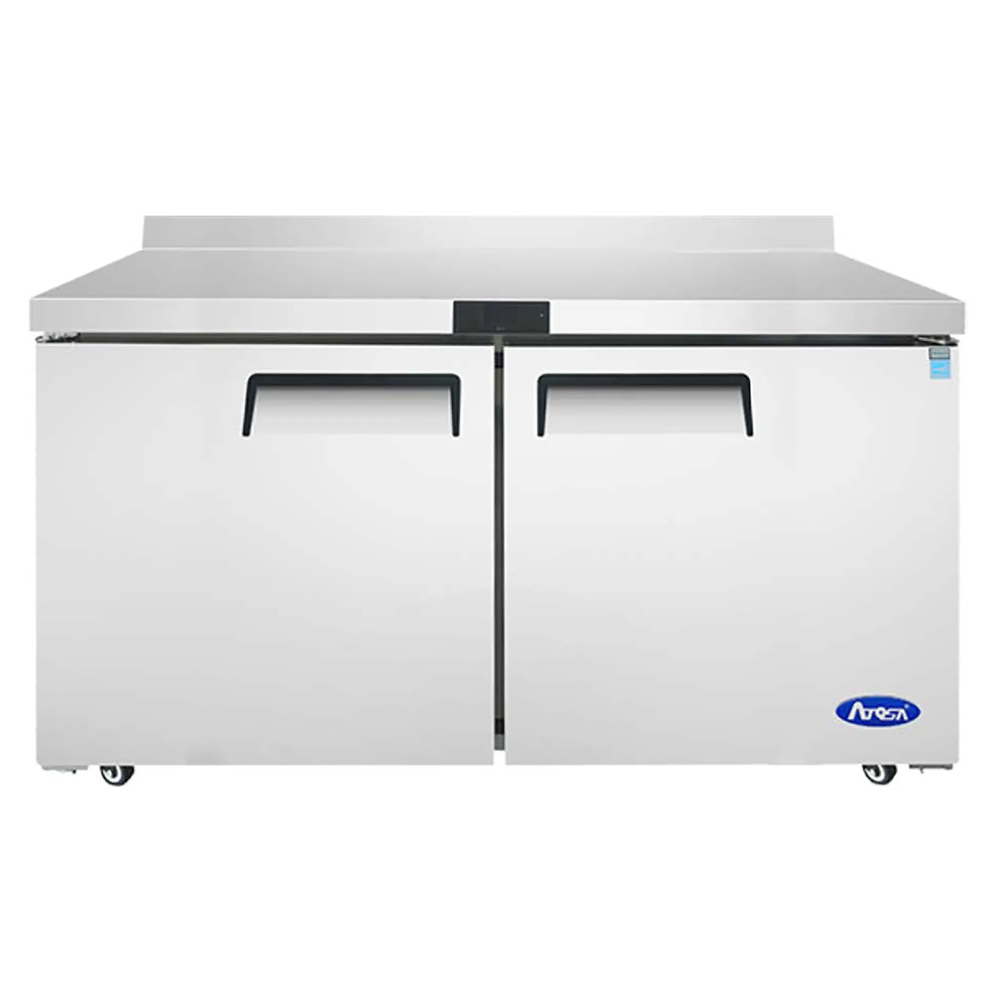 Atosa MGF8407GR Double Door 60" Freezer Work Table - Various Configurations-Phoenix Food Equipment
