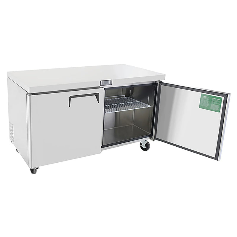 Atosa MGF8407GR Double Door 60" Freezer Work Table - Various Configurations-Phoenix Food Equipment