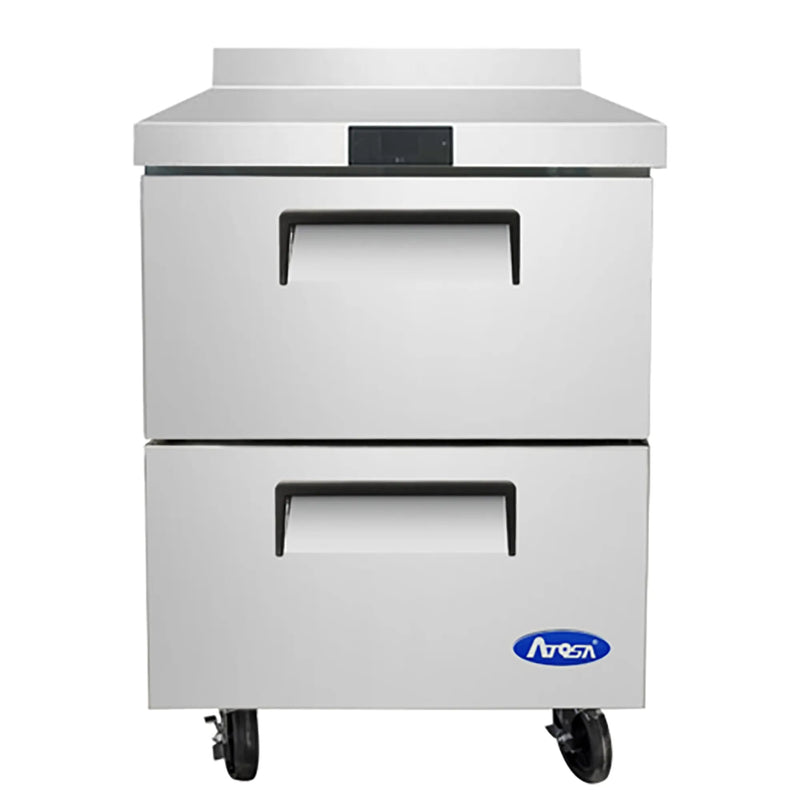 Atosa MGF8415GR Two Drawer 27" Refrigerated Work Table - Various Configurations-Phoenix Food Equipment