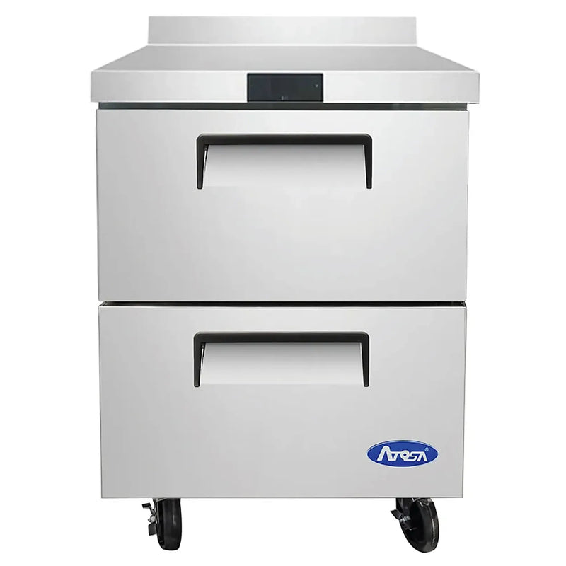 Atosa MGF8420GR Two Drawer 27" Freezer Work Table - Various Configurations-Phoenix Food Equipment