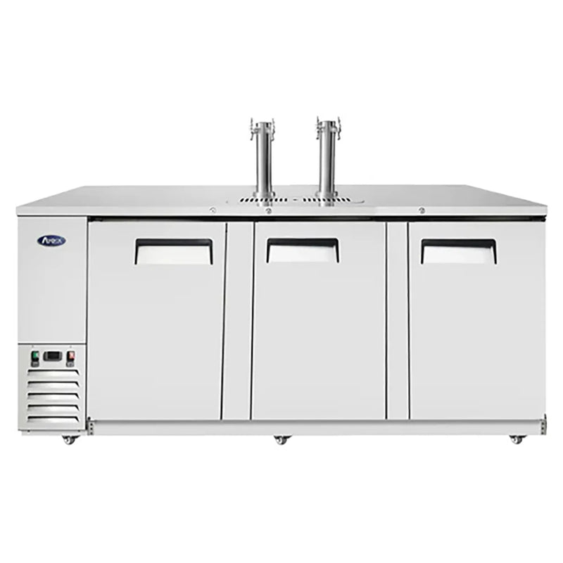 Atosa MKC90GR Triple Door 90" Wide Keg Beer Dispensing Cooler-Phoenix Food Equipment