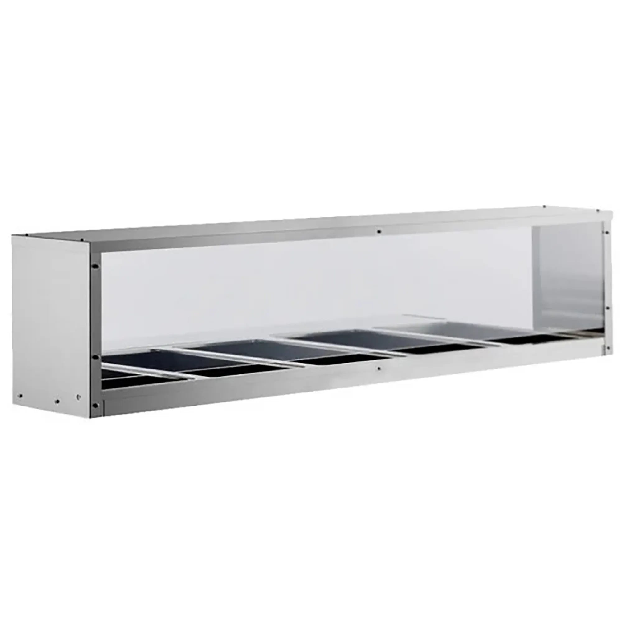 Atosa MROS Series Overshelf/Sneeze Guard for CSTEA Series Well Steam Table - Various Sizes-Phoenix Food Equipment