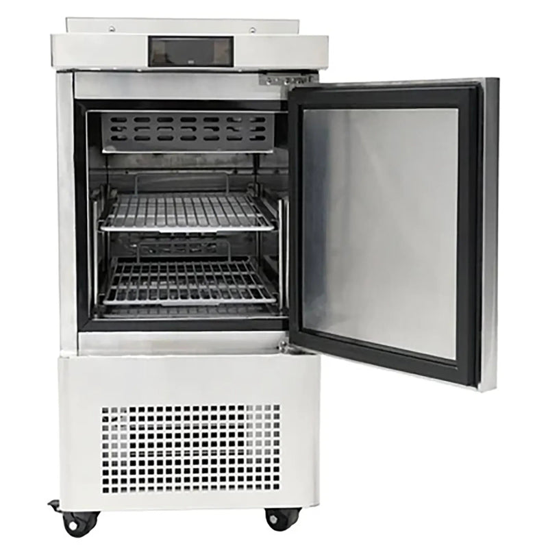 Atosa MSF17GR-NTCV Single Door 17" Refrigerated Sandwich Prep Table-Phoenix Food Equipment