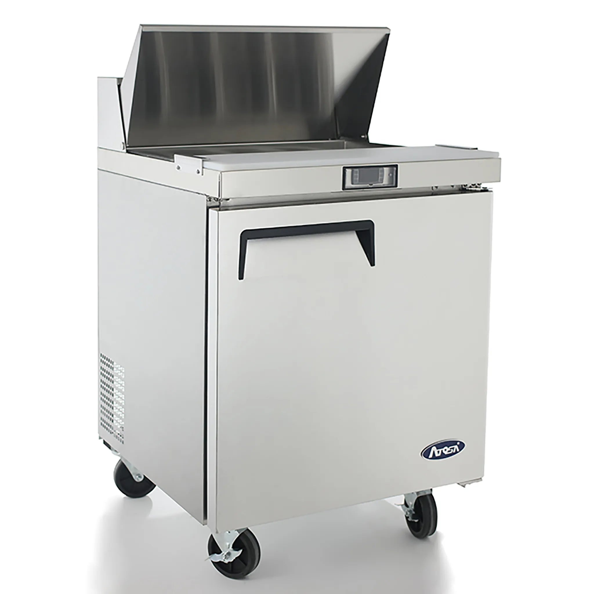 Atosa MSF8301GR Single Door 27" Refrigerated Sandwich Prep Table-Phoenix Food Equipment