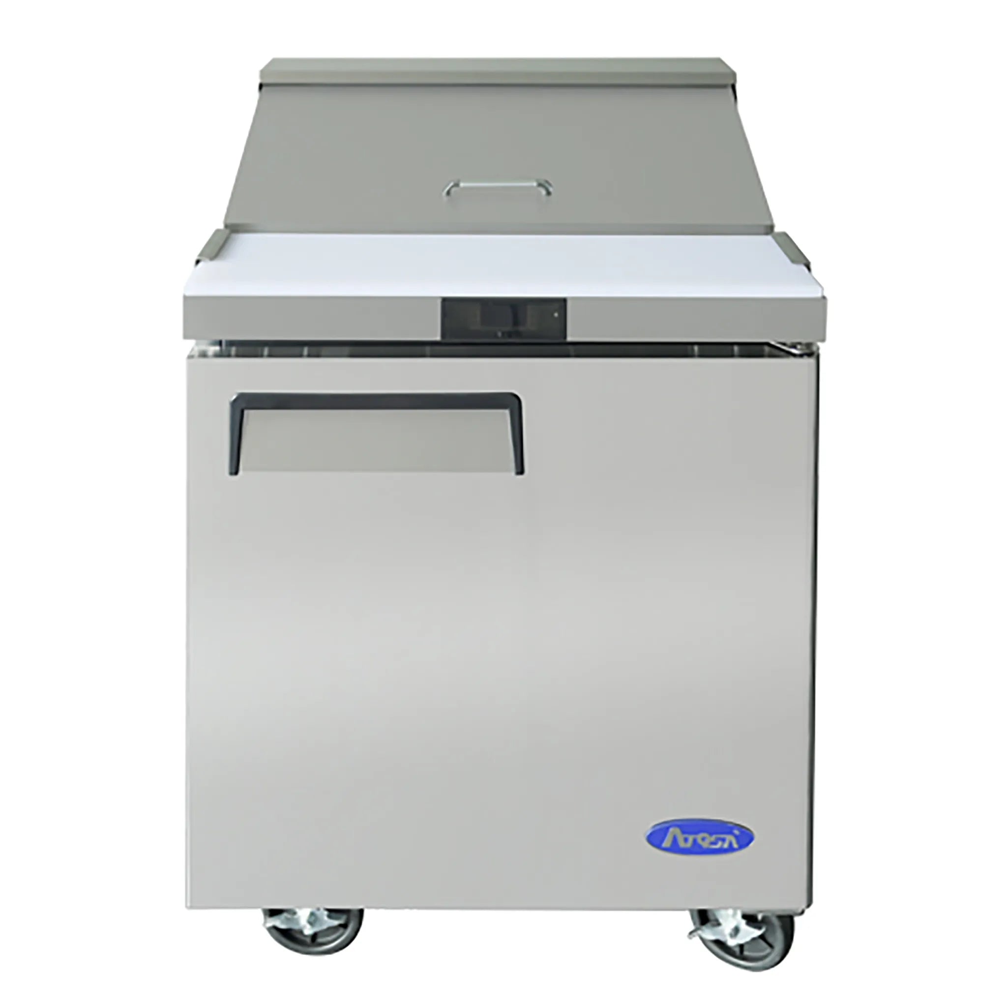 Atosa MSF8301GR Single Door 27" Refrigerated Sandwich Prep Table-Phoenix Food Equipment