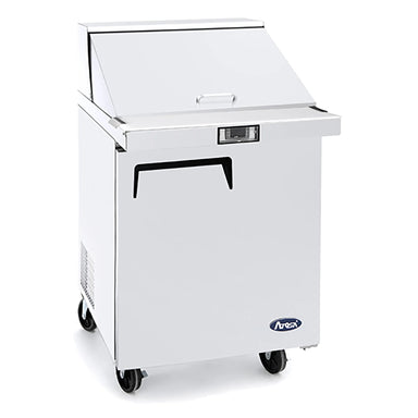 Atosa MSF8305GR Single Door 27" Refrigerated Mega Top Sandwich Prep Table-Phoenix Food Equipment