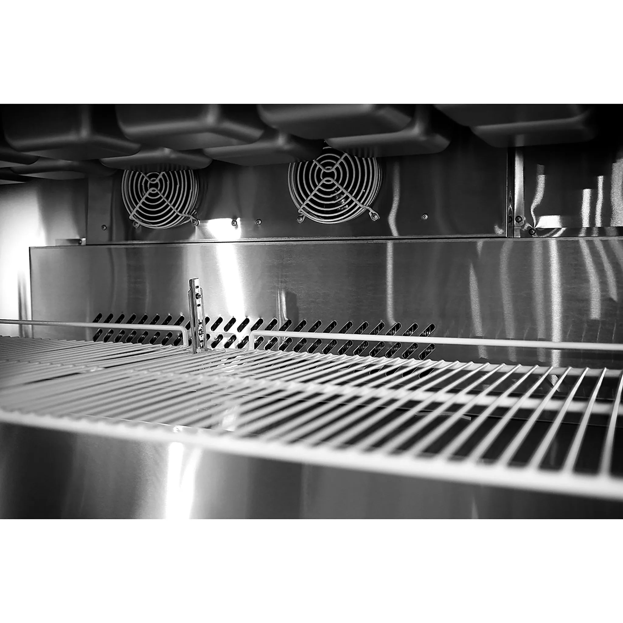 Atosa MSF8306GR Double Door 48" Refrigerated Mega Top Sandwich Prep Table-Phoenix Food Equipment