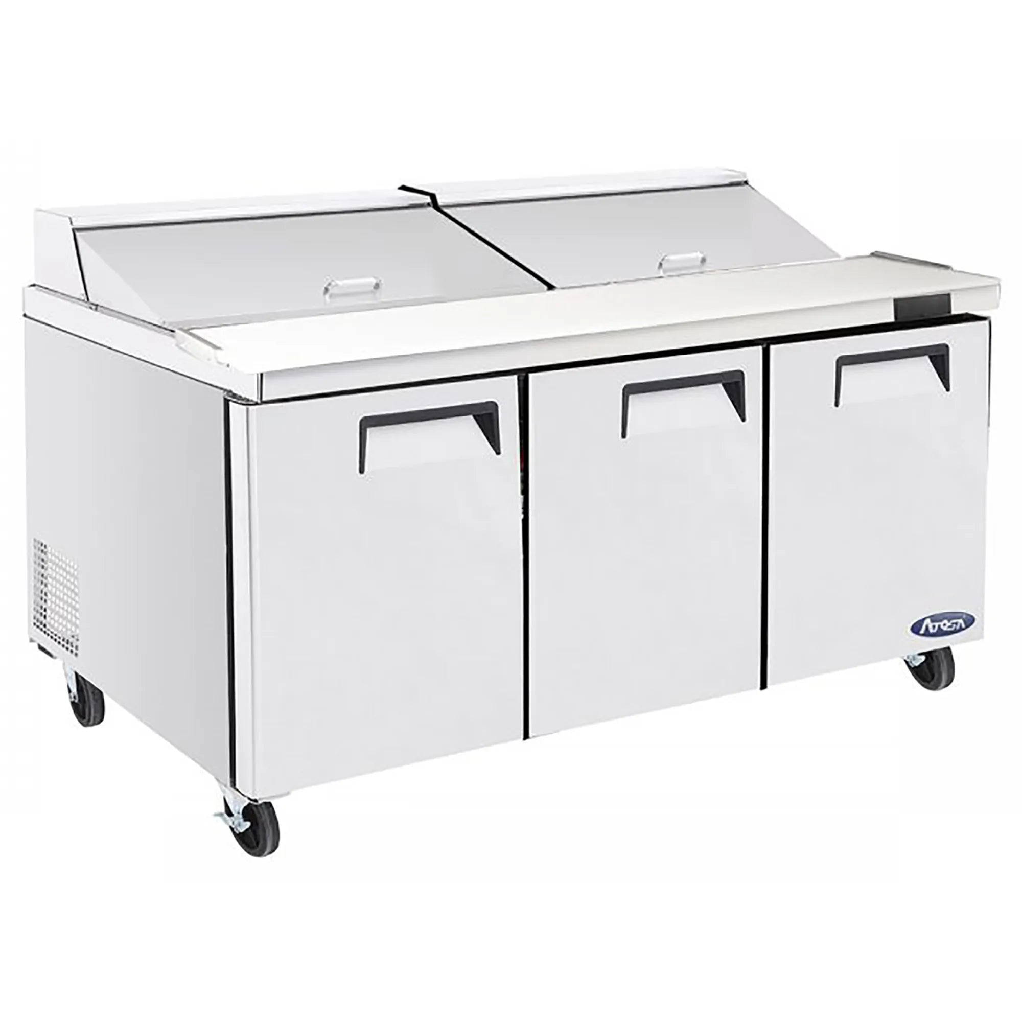 Atosa MSF8308GR Triple Door 72" Refrigerated Mega Top Sandwich Prep Table-Phoenix Food Equipment