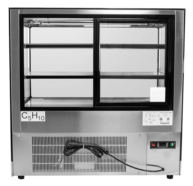 Atosa RDCS-48 Square Glass 2 Tier 48" Refrigerated Pastry Display Case-Phoenix Food Equipment