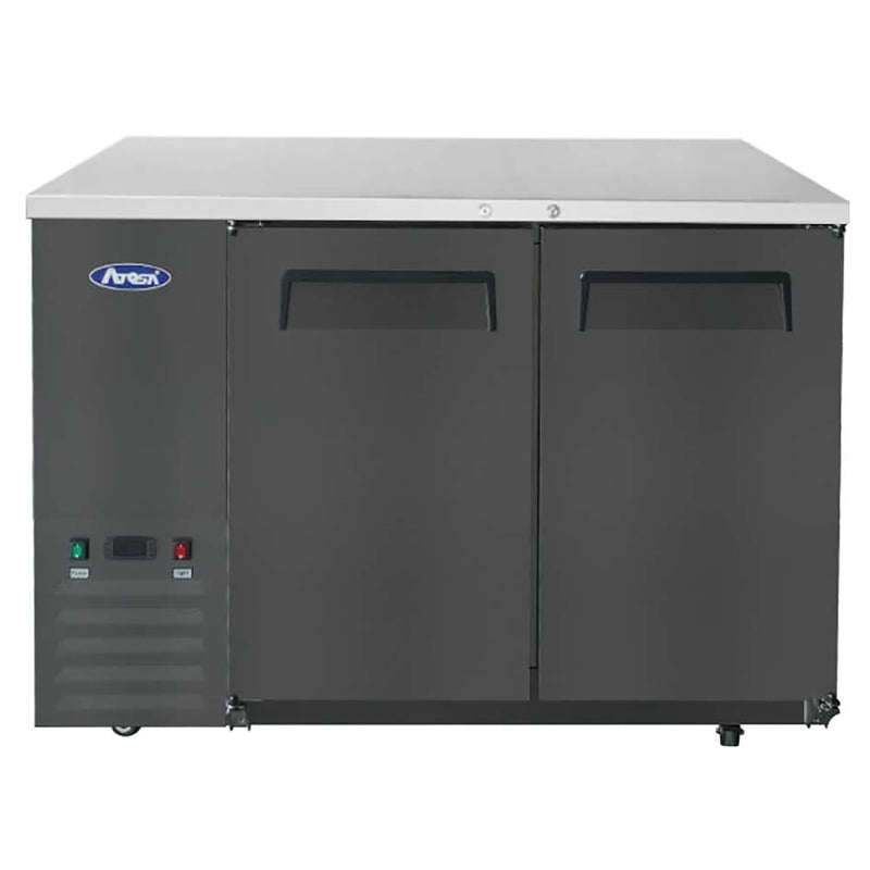 Atosa SBB48GRAUS Series 48" Shallow Double Door Back Bar Cooler - Various Configurations-Phoenix Food Equipment