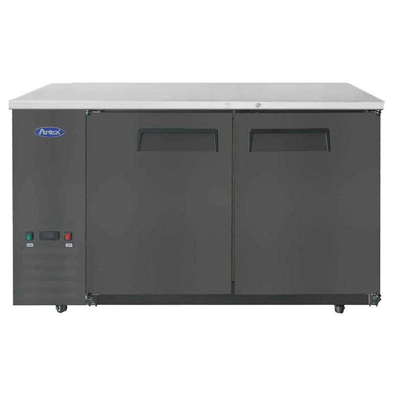 Atosa SBB59GRAUS Series 59" Shallow Double Door Back Bar Cooler - Various Configurations-Phoenix Food Equipment