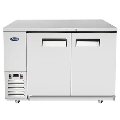 Atosa SBB59GRAUS Series 59" Shallow Double Door Back Bar Cooler - Various Configurations-Phoenix Food Equipment