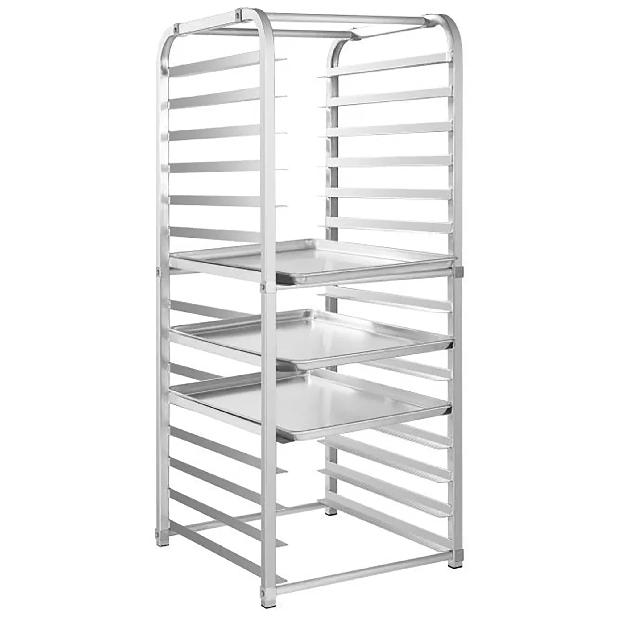 Atosa SPA16K1824X Aluminum WELDED 15-Tier End Load Full Size Sheet Pan Rack-Phoenix Food Equipment