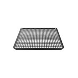 Atosa WA300018 black non-stick combi oven grill grate with raised edges, available in half or full size