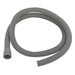 Atosa YR450-AP-161 ice machine accessory, gray corrugated drain hose included with the unit