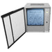 Atosa YR800-AP-261 modular ice machine with the front panel open showing the evaporator and controls