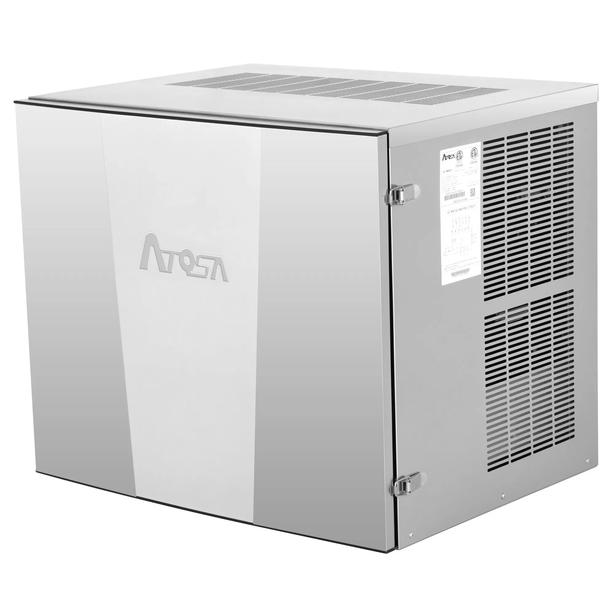 Atosa YRM0600A-261 30" Wide Modular Ice Machine, Cube Shaped Ice - 600LB/24HRS (BIN SOLD SEPARATELY)-Phoenix Food Equipment