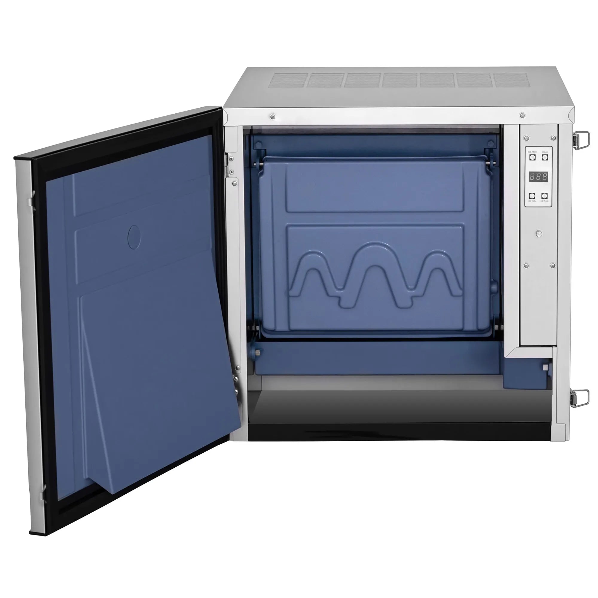 Atosa YRS0350A-161 22" Wide Modular Ice Machine, Cube Shaped Ice - 350LB/24HRS (BIN SOLD SEPARATELY)-Phoenix Food Equipment