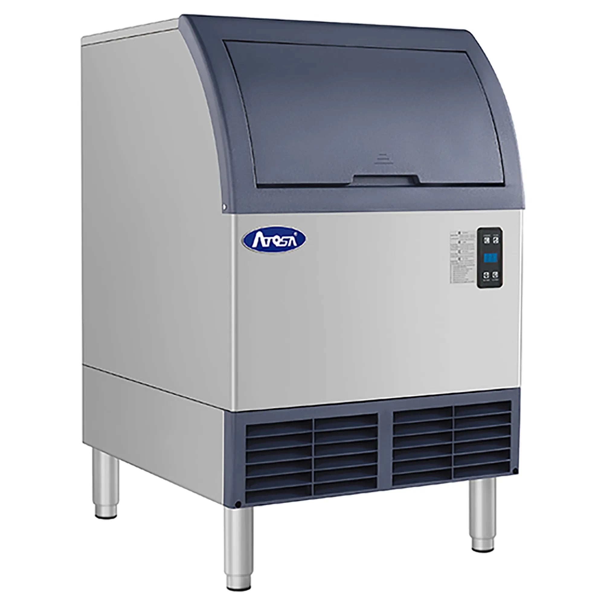 Atosa YRU0140A-161 Ice Machine, Cube Shaped Ice - 142LB/24HRS, 88LBS Storage-Phoenix Food Equipment