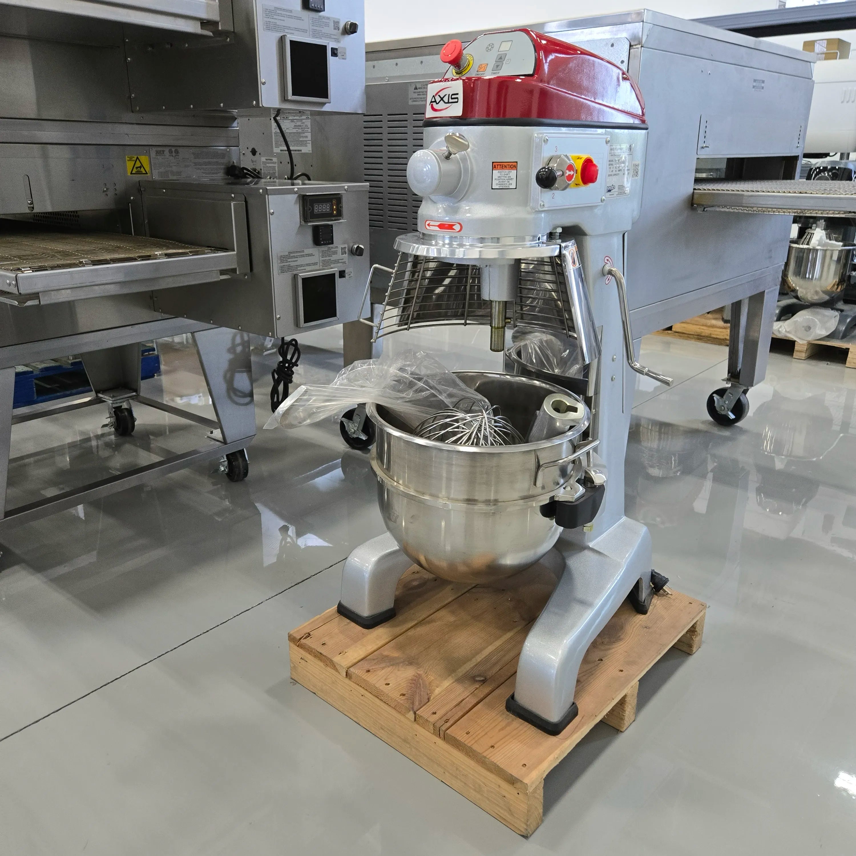 Axis AX-M30 Commercial Planetary Stand Mixer - 30 Qt Capacity, 110V-Single Phase-Phoenix Food Equipment