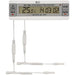 Bios 120SC advanced vaccine refrigerator thermometer with min-max display, date and time and two sensor probe cables