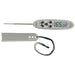 Bios DT131 digital waterproof pocket thermometer with stainless steel probe, LCD display, protective sleeve and lanyard