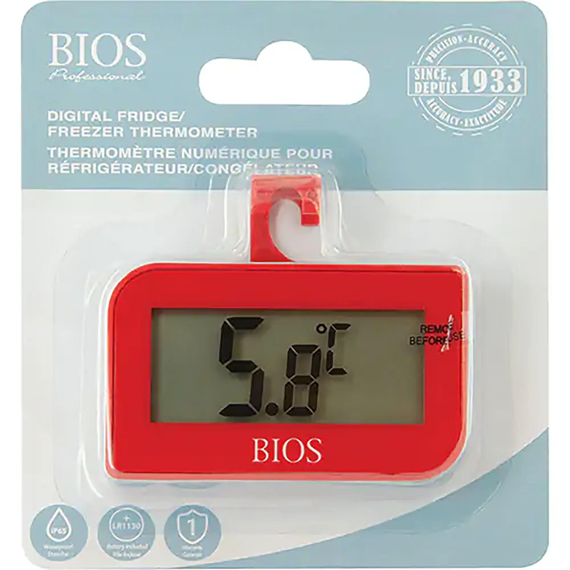 Bios DT133 Digital Refrigerator/Freezer Thermometer-Phoenix Food Equipment